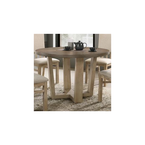 Achieve a Warm and Inviting Atmosphere with the Brutus Walnut Dining Table